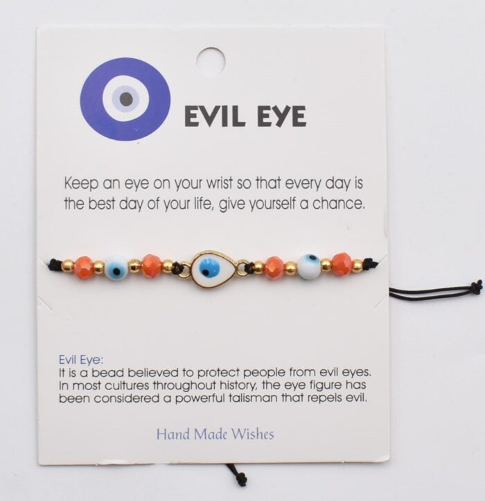 Βραχιόλι Καλοτυχίας με Φυσικές Πέτρες & Μάτι - Image 54