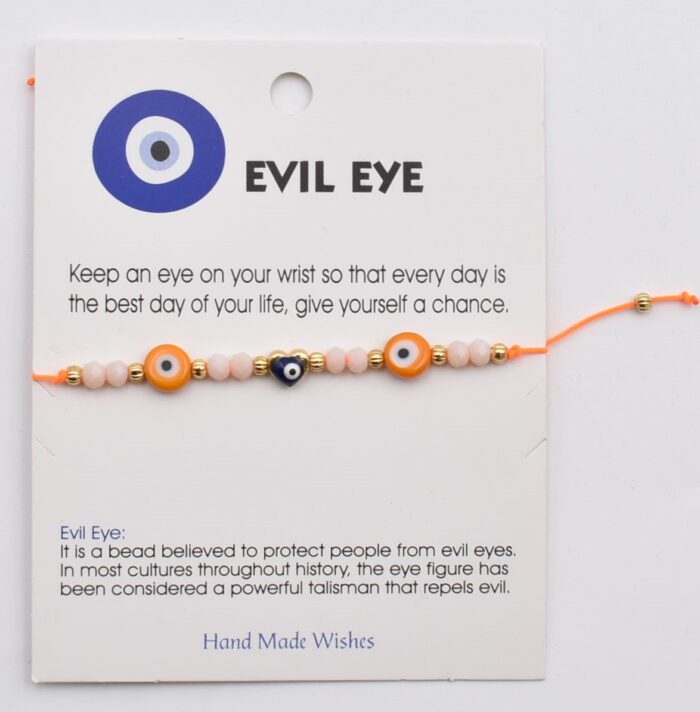 Βραχιόλι Καλοτυχίας με Φυσικές Πέτρες & Μάτι - Image 55