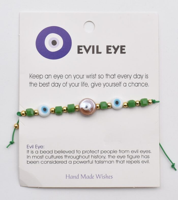 Βραχιόλι Καλοτυχίας με Φυσικές Πέτρες & Μάτι - Image 58