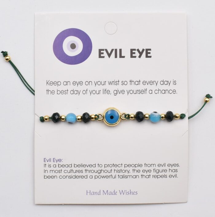 Βραχιόλι Καλοτυχίας με Φυσικές Πέτρες & Μάτι - Image 59