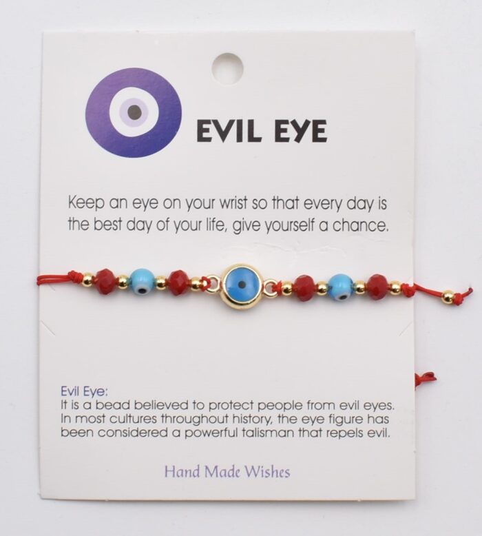 Βραχιόλι Καλοτυχίας με Φυσικές Πέτρες & Μάτι - Image 62