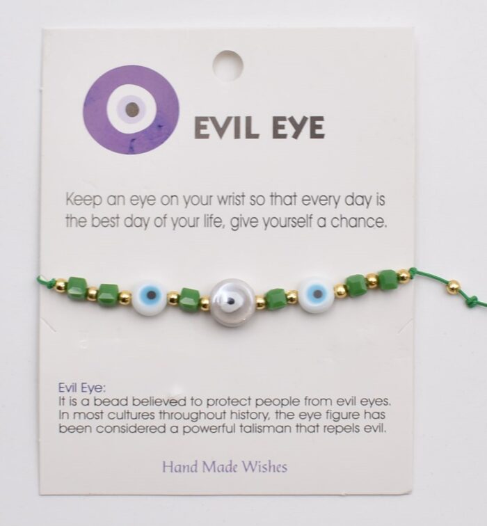 Βραχιόλι Καλοτυχίας με Φυσικές Πέτρες & Μάτι - Image 64