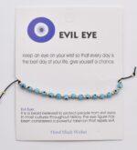 Βραχιόλι Καλοτυχίας με Φυσικές Πέτρες & Μάτι - Image 66