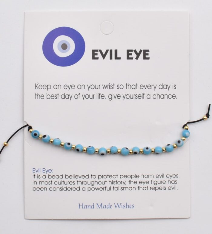 Βραχιόλι Καλοτυχίας με Φυσικές Πέτρες & Μάτι - Image 66