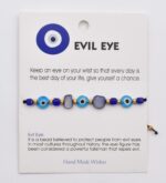 Βραχιόλι Καλοτυχίας με Φυσικές Πέτρες & Μάτι - Image 70