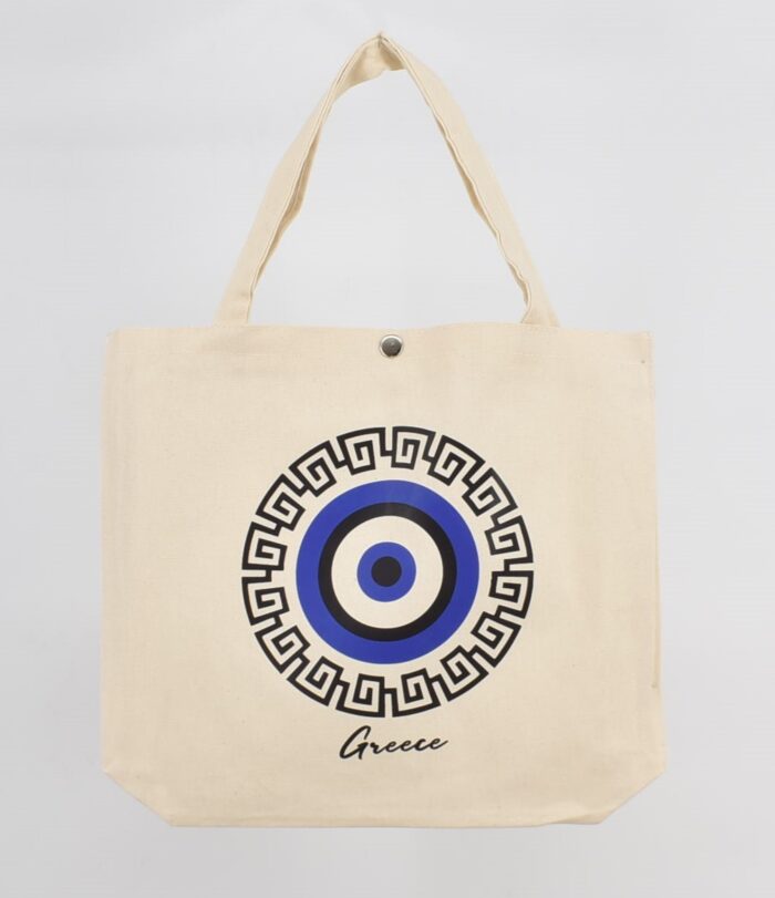 Τσάντα Καμβά με Τύπωμα - Image 7
