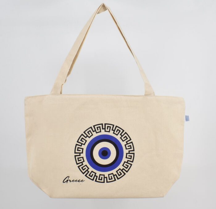Τσάντα Καμβά με Τύπωμα - Image 7