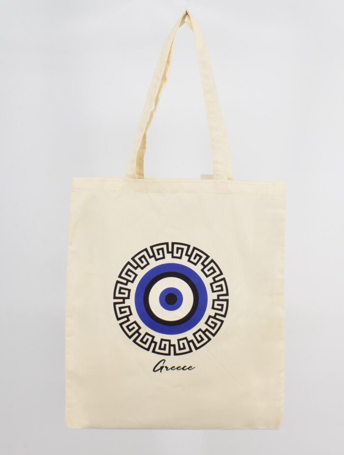 Τσάντα Καμβά με Τύπωμα - Image 7