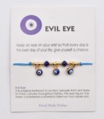 Βραχιόλι Καλοτυχίας με Φυσικές Πέτρες & Μάτι - Image 71