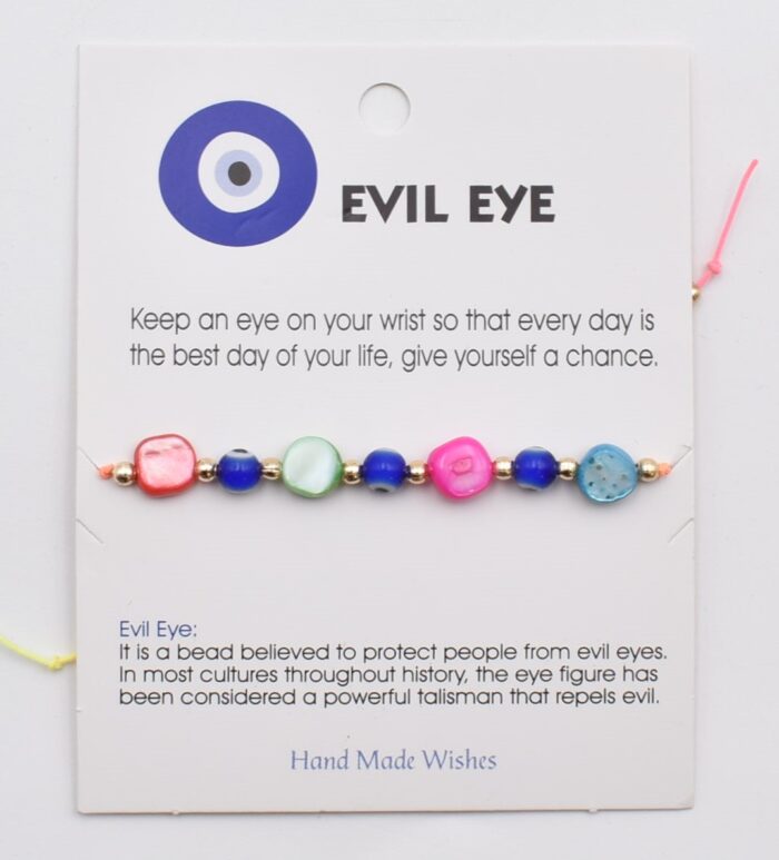 Βραχιόλι Καλοτυχίας με Φυσικές Πέτρες & Μάτι - Image 72