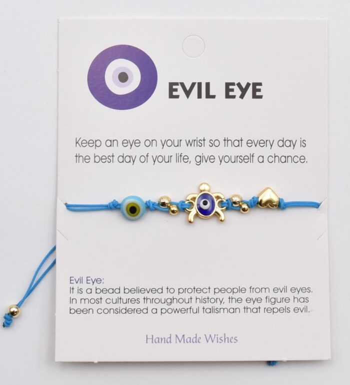 Βραχιόλι Καλοτυχίας με Φυσικές Πέτρες & Μάτι - Image 75