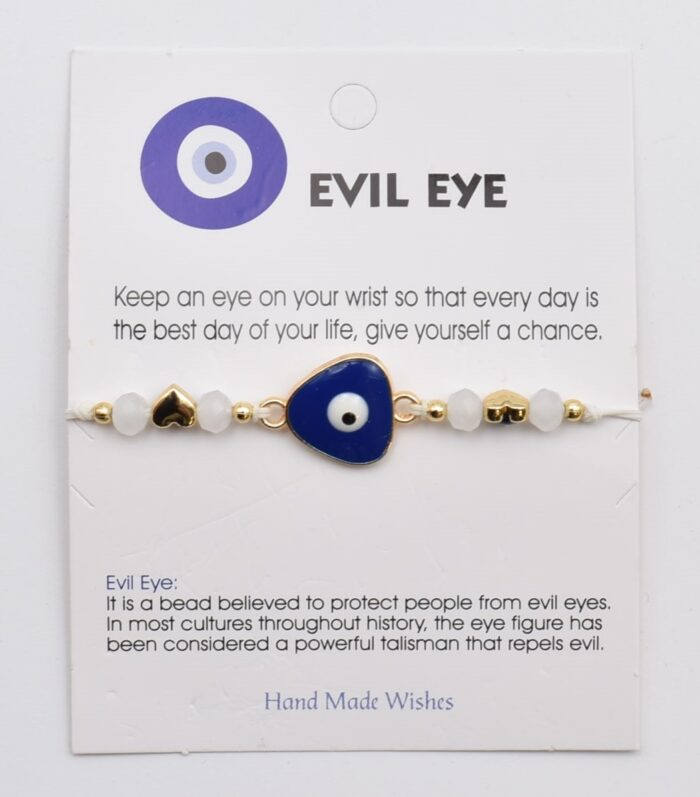 Βραχιόλι Καλοτυχίας με Φυσικές Πέτρες & Μάτι - Image 76