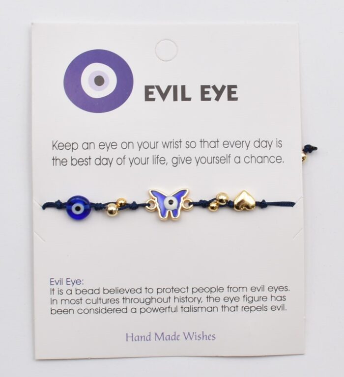 Βραχιόλι Καλοτυχίας με Φυσικές Πέτρες & Μάτι - Image 77
