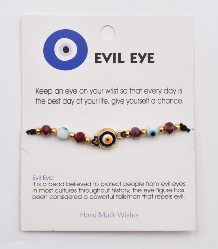 Βραχιόλι Καλοτυχίας με Φυσικές Πέτρες & Μάτι - Image 80
