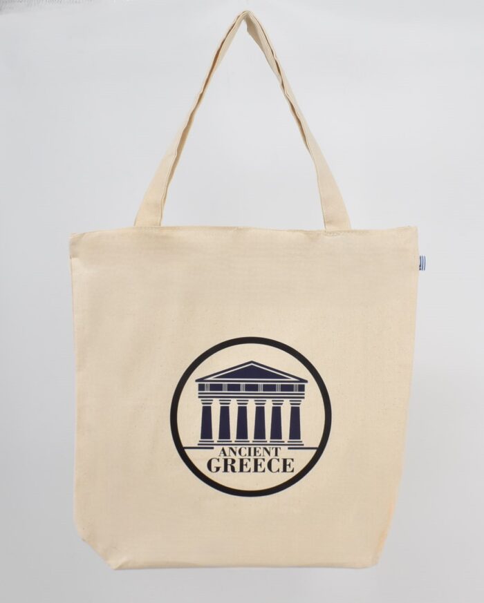 Τσάντα Καμβά με Τύπωμα - Image 7