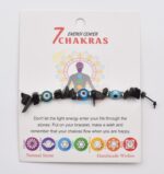 Βραχιόλι Καλοτυχίας με Φυσικές Πέτρες & Μάτι - Image 81