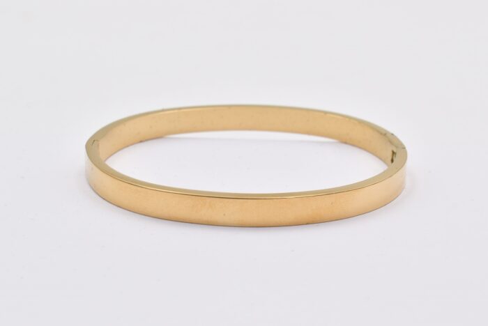 Ατσάλινο Βραχιόλι – Χειροπέδα Επιχρυσωμένη με Μάτι & Ποικιλία Στοιχείων - Image 79