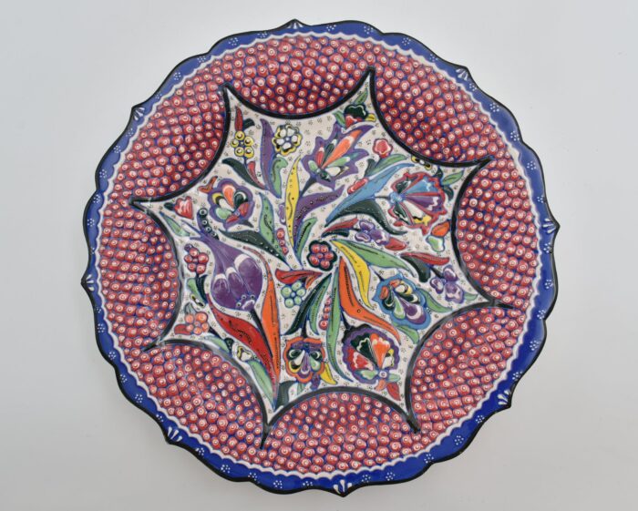 Κεραμικό Πιάτο με Ανάγλυφα Μοτίβα - Image 10