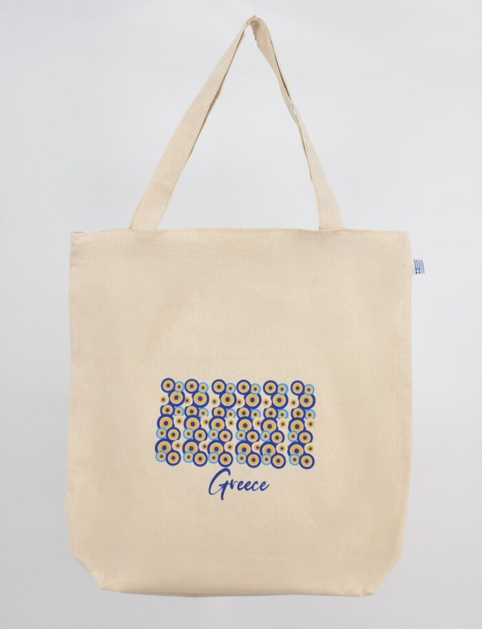 Τσάντα Καμβά με Τύπωμα - Image 8