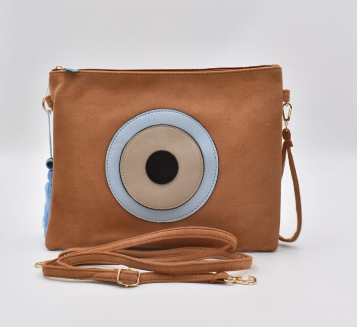 Τσάντα Χειρός – Νεσεσέρ με Σχέδιο Μάτι - Image 10