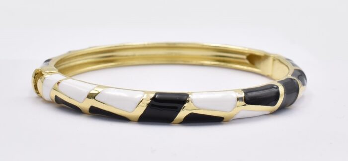 Μεταλλική Χειροπέδα με Σμάλτο σε Διάφορους Χρωματισμούς - Image 2