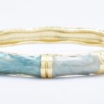 Μεταλλική Χειροπέδα με Σμάλτο σε Διάφορους Χρωματισμούς