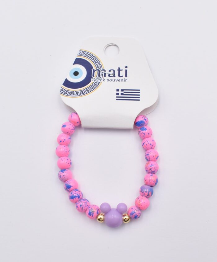 Παιδικό Βραχιόλι με Πολύχρωμες Χάντρες - Image 39