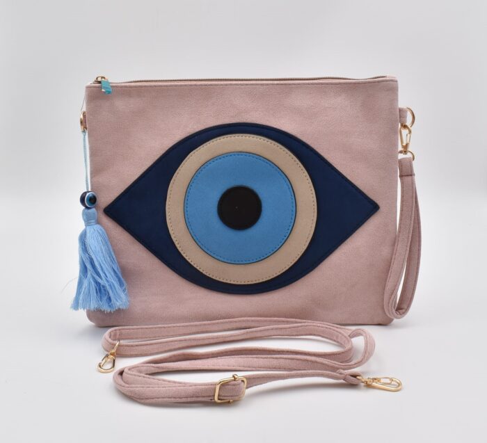 Τσάντα Χειρός – Νεσεσέρ με Σχέδιο Μάτι - Image 5