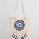 Τσάντα Ώμου Τυπωμένη Μάτι & Ονειροπαγίδα