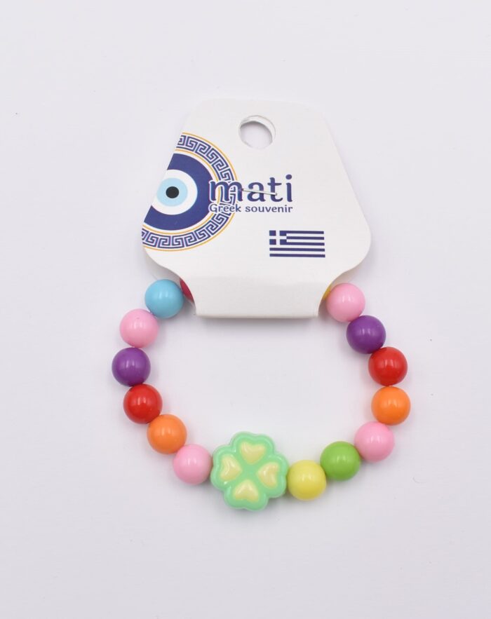 Παιδικό Βραχιόλι με Πολύχρωμες Χάντρες - Image 60