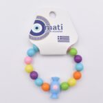 Παιδικό Βραχιόλι με Πολύχρωμες Χάντρες