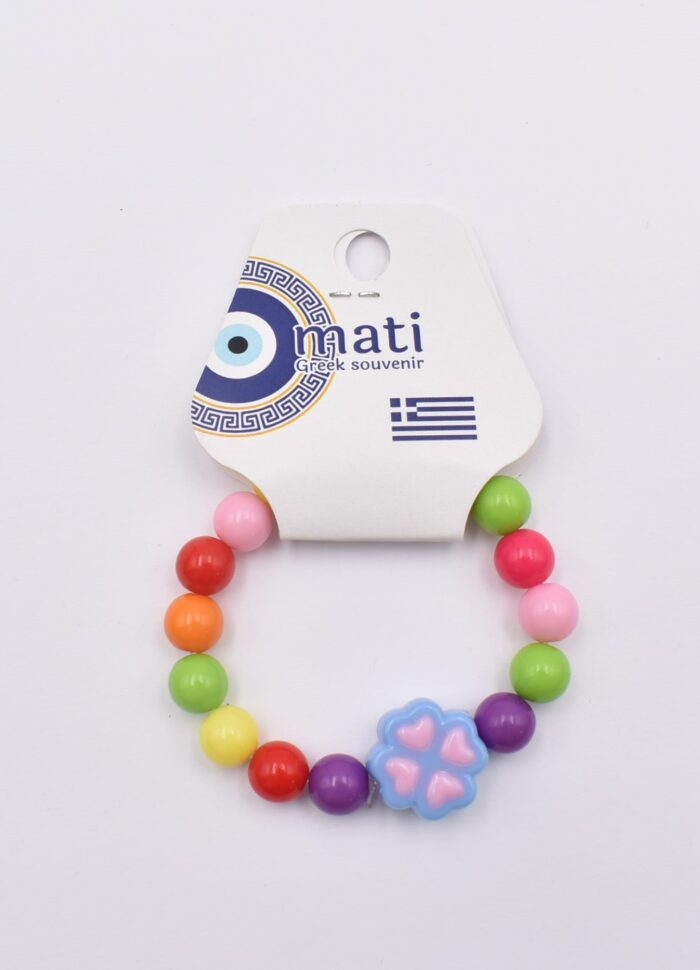 Παιδικό Βραχιόλι με Πολύχρωμες Χάντρες - Image 69