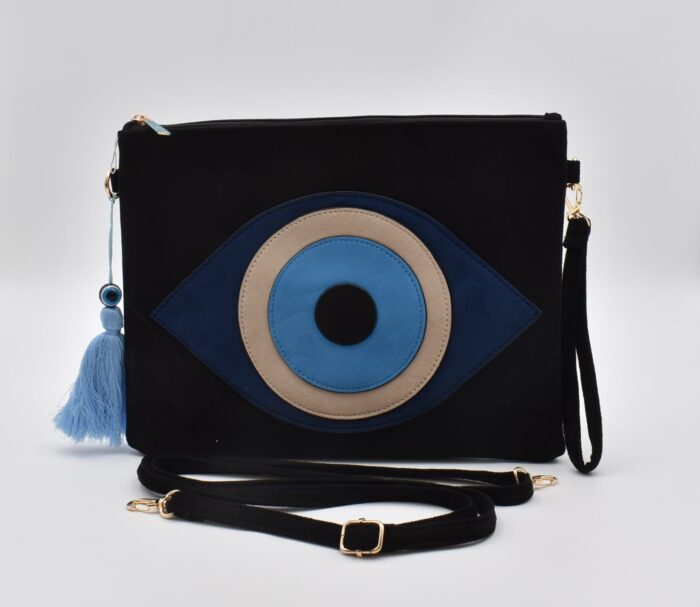 Τσάντα Χειρός – Νεσεσέρ με Σχέδιο Μάτι - Image 7