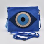 Τσάντα Χειρός – Νεσεσέρ με Σχέδιο Μάτι