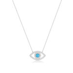 ΚΟΛΙΕ  925 sterling silver jewelry RHODIUM PLATING