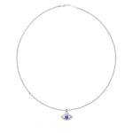 ΚΟΛΙΕ  925 sterling silver jewelry RHODIUM PLATING