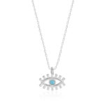 ΚΟΛΙΕ  925 sterling silver jewelry RHODIUM PLATING