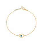 ΒΡΑΧΙΟΛΙ 925 sterling silver jewelry GOLD PLATING