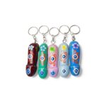 Μπρελόκ Ξύλινος Φαλλός Με Μάτι