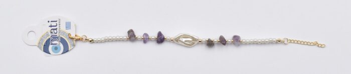 Βραχιόλι με Κρυστάλλινη Χάντρα - Image 2