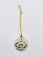 Κρεμαστό Μάτι Γυάλινο με Χρυσό Σχοινάκι - Image 12