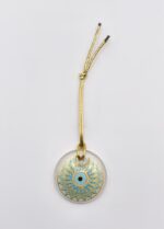 Κρεμαστό Μάτι Γυάλινο με Χρυσό Σχοινάκι - Image 14