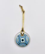 Κρεμαστό Μάτι Γυάλινο με Χρυσό Σχοινάκι - Image 15