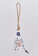 Κρεμαστή Κεραμική Καμπάνα Δαντέλα - Image 7