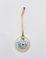 Κρεμαστό Μάτι Γυάλινο με Χρυσό Σχοινάκι - Image 18