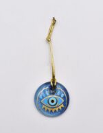 Κρεμαστό Μάτι Γυάλινο με Χρυσό Σχοινάκι - Image 2