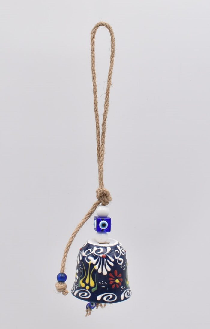 Κρεμαστή Κεραμική Καμπάνα Δαντέλα - Image 13