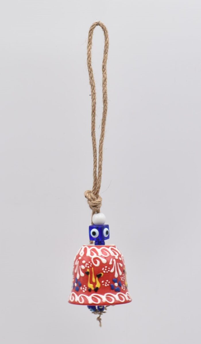 Κρεμαστή Κεραμική Καμπάνα Δαντέλα - Image 14