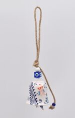 Κρεμαστή Κεραμική Καμπάνα Δαντέλα - Image 15