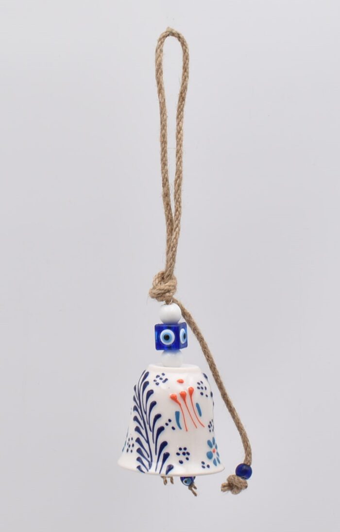 Κρεμαστή Κεραμική Καμπάνα Δαντέλα - Image 15